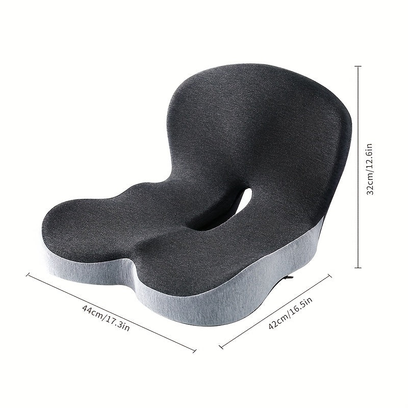 Ergonomic Memory Foam Seat & Back Cushion