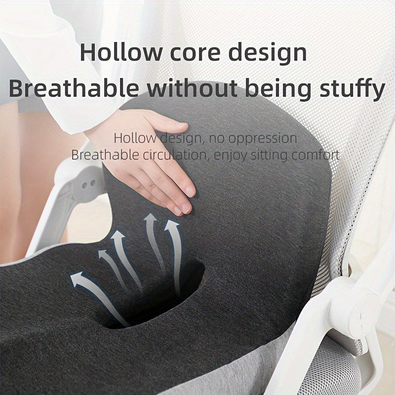 Ergonomic Memory Foam Seat & Back Cushion