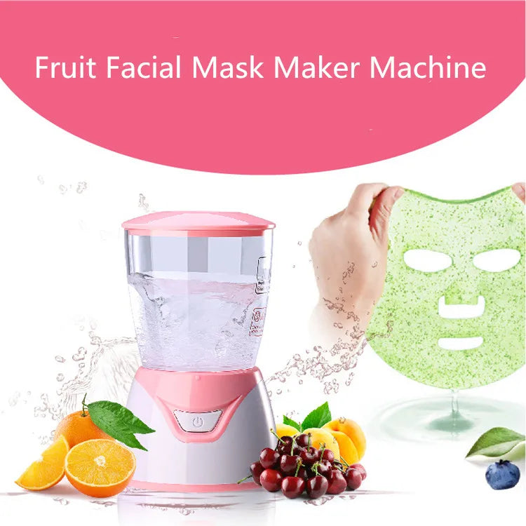 Best Quality Mini DIY Fruit Vegetables Equipment Facial Beauty Face Mask Machine