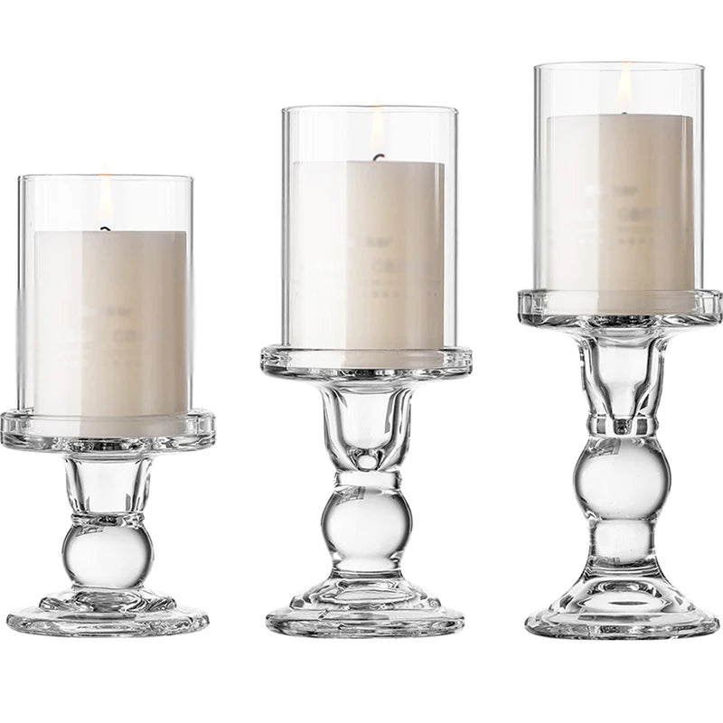 3.46 / 4.52 / 5.51 Candle Holder for Dining Table Decor Decorative Tealight Holder Candles Home Decoration Mariage Candle Stand