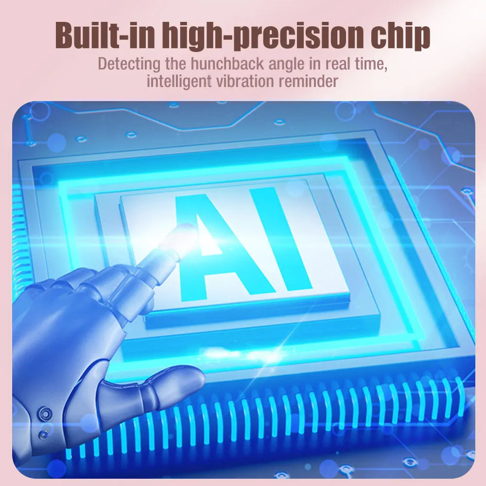 Išmanus laikysenos korektorius – nugaros tiesinimui ir laikysenos gerinimui