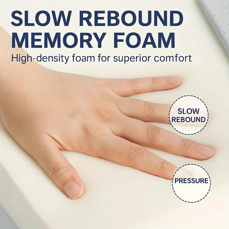 Memory foam seat cushion