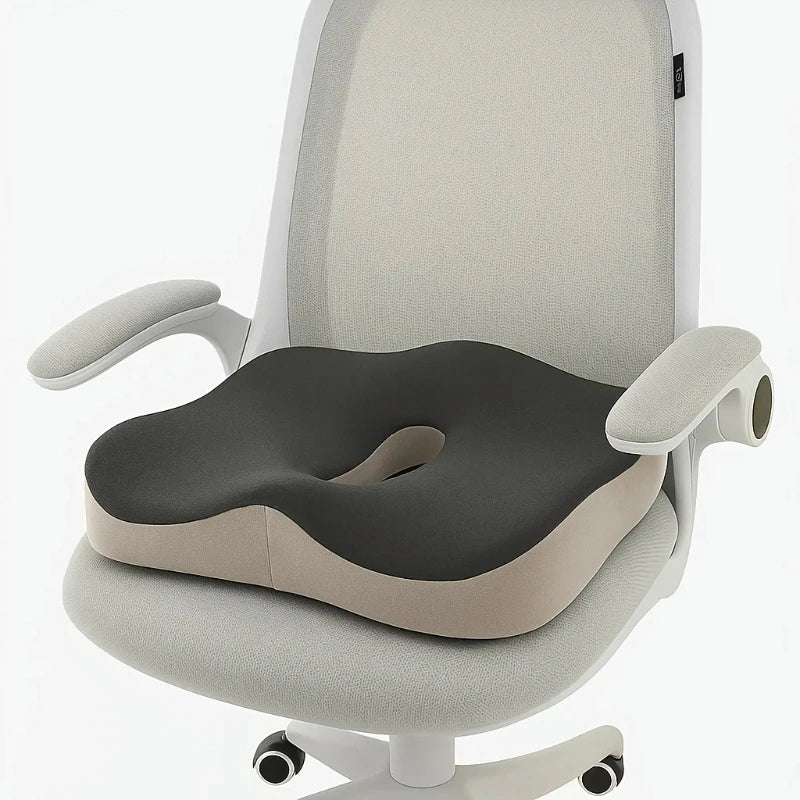 Memory foam seat cushion