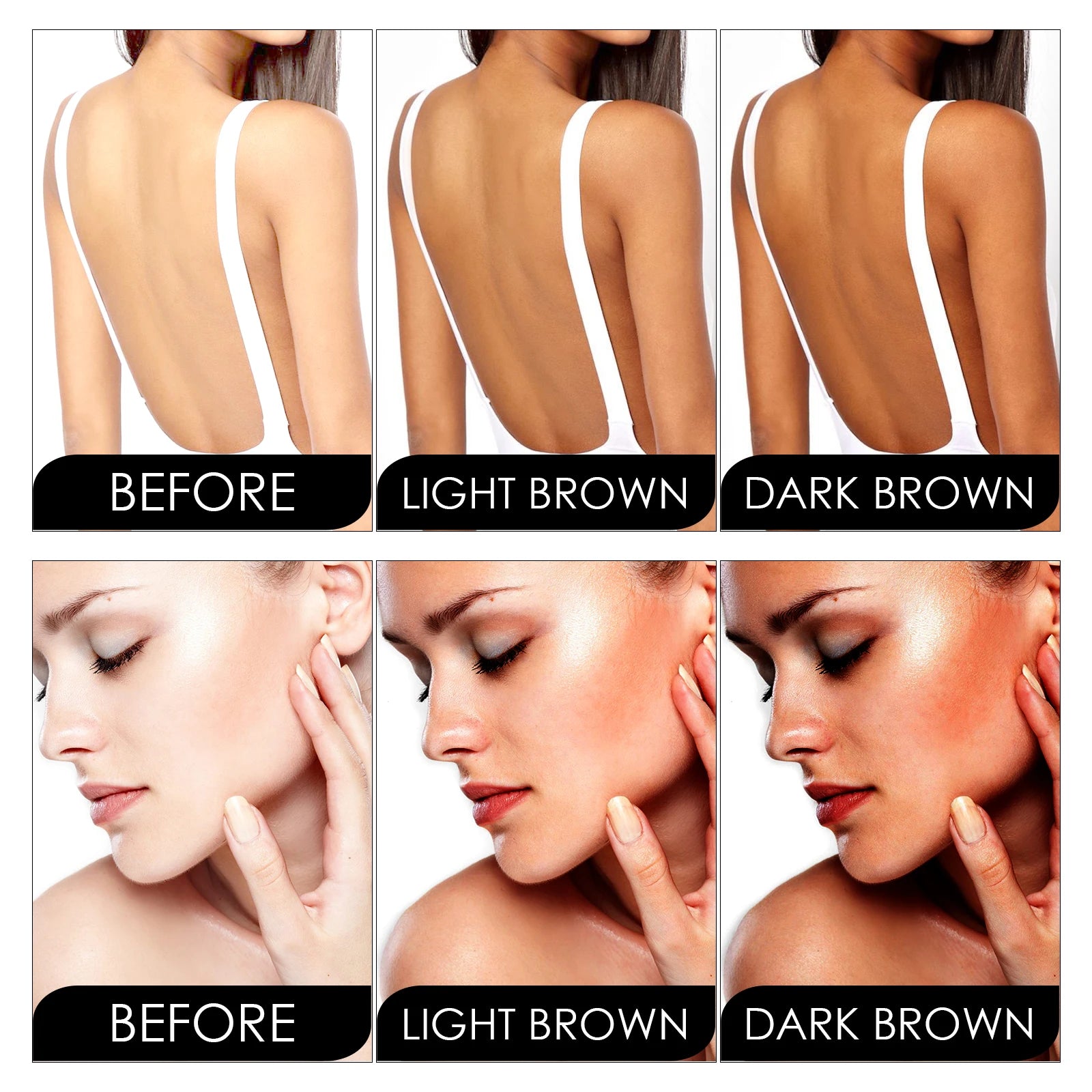 Summer Self-Tanning Mousse for Body - Natural Looking Golden Glow, Hydrating with Glycerin & Vitamin C, Quick-Dry, Plant Extract